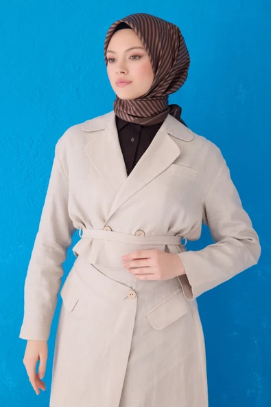 Saf İpek Eşarp 4115D (Twill İpek) - 4