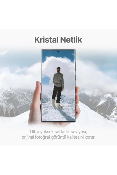 EVAX  Samsung S24 Uyumlu Safir Kamera Lens Koruyucu Takma Aparatlı Kolay Kurulum 3'lü Set - 5