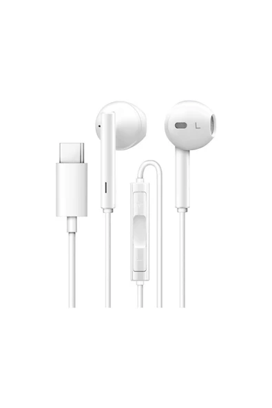 EVAX  S24 Ultra S24 FE S24 Plus S24 S23 Ultra S23 S23 FE S22 S21 S20 Uyumlu Type C Mikrofonlu Kulaklık - 4