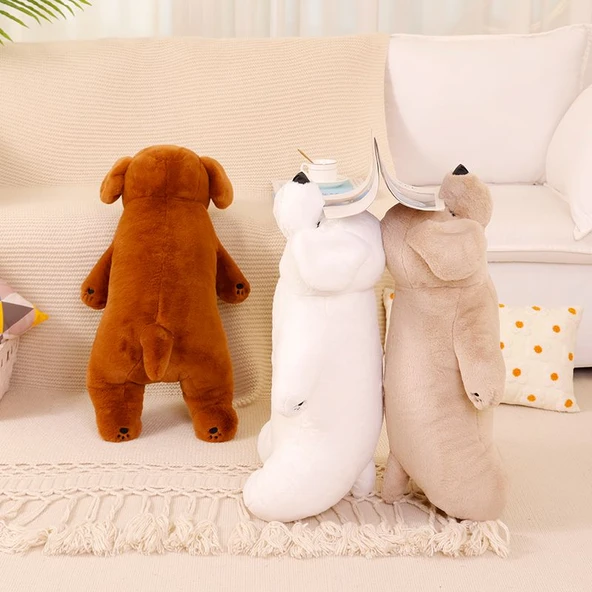 Şifa Veren Kaniş Peluş Oyuncak - Süt Beyazı, 50cm - 11