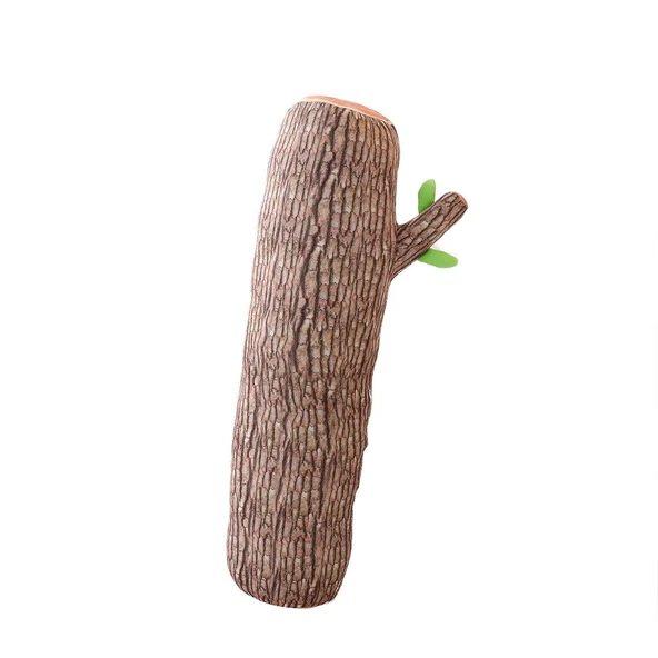 Ağaç Peluş Yastık - Kahverengi 45cm - 12