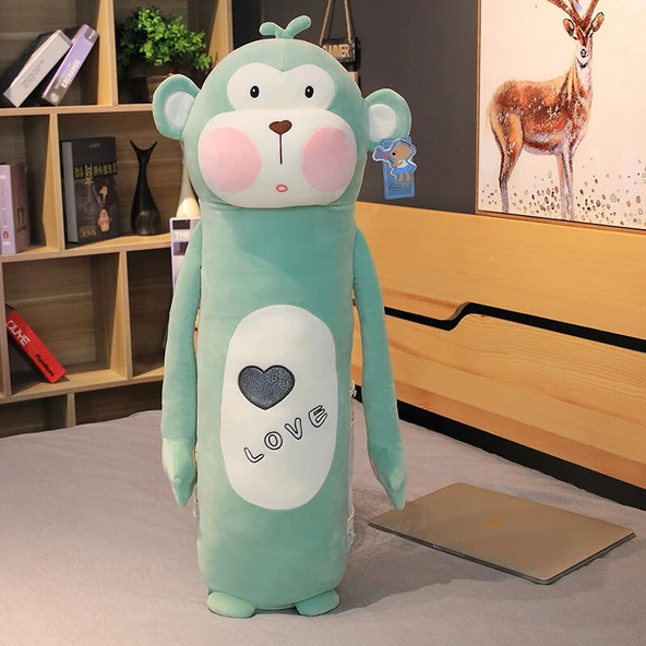 Dai Dai Hou Erkek Arkadaş Peluş Yastık - Yeşil 90cm