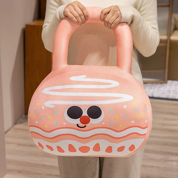 Ekmek Dambıl Yastık Peluş Oyuncak - 55cm - 10