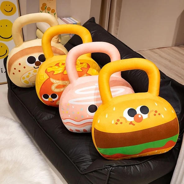 Donut Dambıl Yastık Peluş Oyuncak - 55cm - 6
