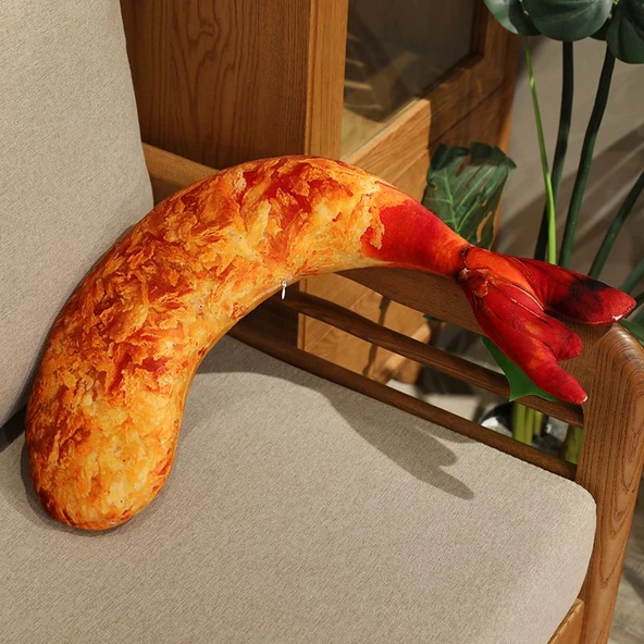 Simülasyon Istakoz Pençesi Peluş Yastık - 80cm - 7