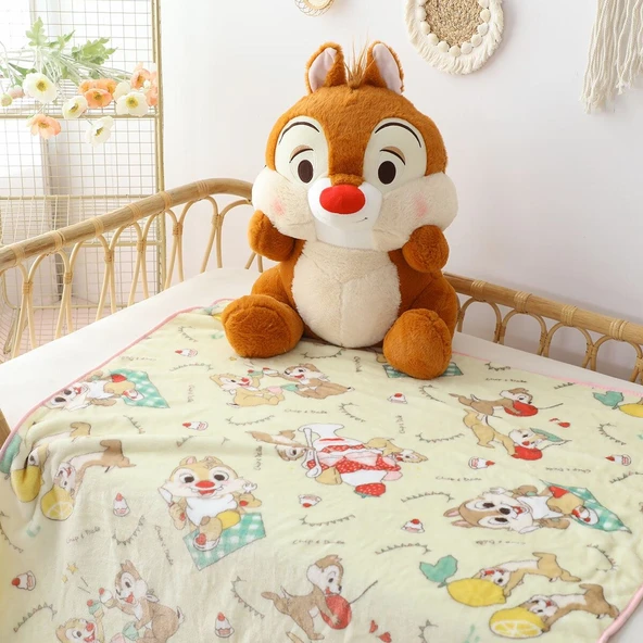 Açık Kahverengi Sincap Peluş Oyuncak - Büyük 60cm - 6