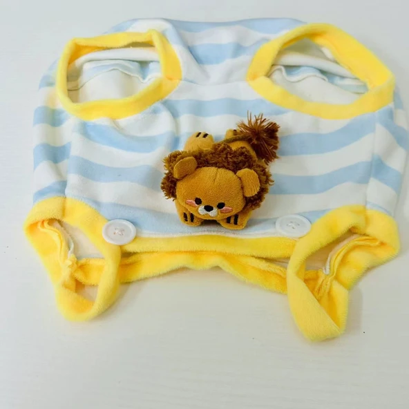 40cm Palyaço Hayvan Bebek Giysileri - Palyaço Giysili Aslan