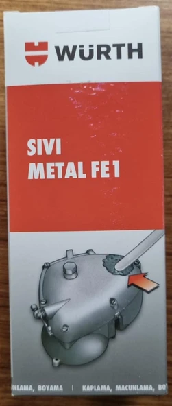 Würth Sıvı Metal Fe 1 500 G Metale Dönüşen Reçine