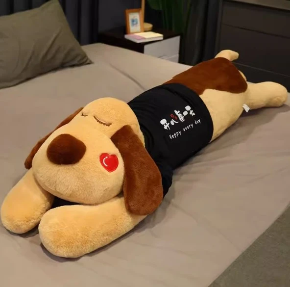 Peluş Köpek Oyuncak - Kahverengi (Mutlu Her Gün) 180cm