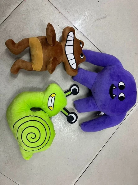 Kırmızı Banban Bahçesi Peluş Oyuncak Bebek - 20cm - 11