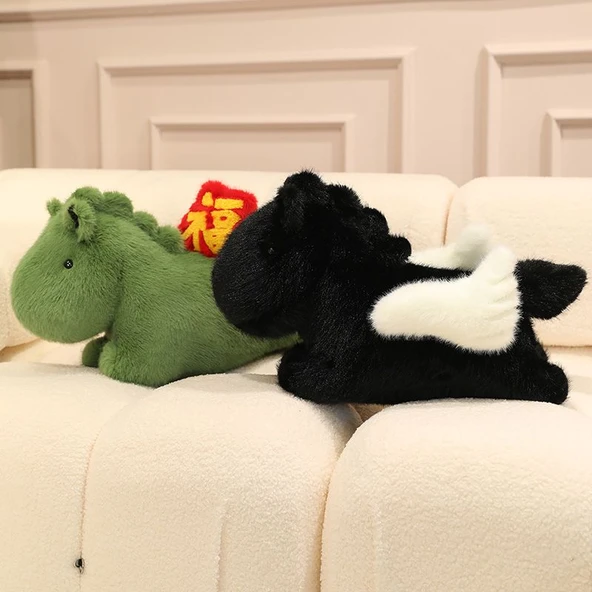 Şanslı At Peluş Oyuncak - Mashang Youfu - 46cm - Resim 11