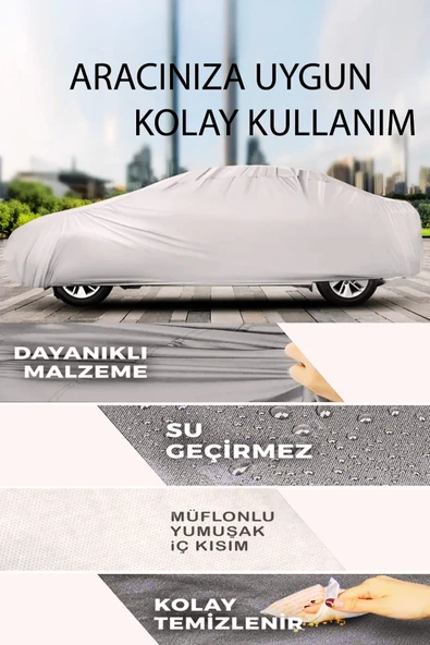 TOGG T10X Branda Lüx Kalite Oto Brandası, Araba Çadırı Oto Örtüsü - 3