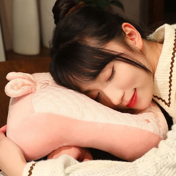 L Şeklinde Uyku Yastığı - Dinozor - 33x23cm - Resim 10