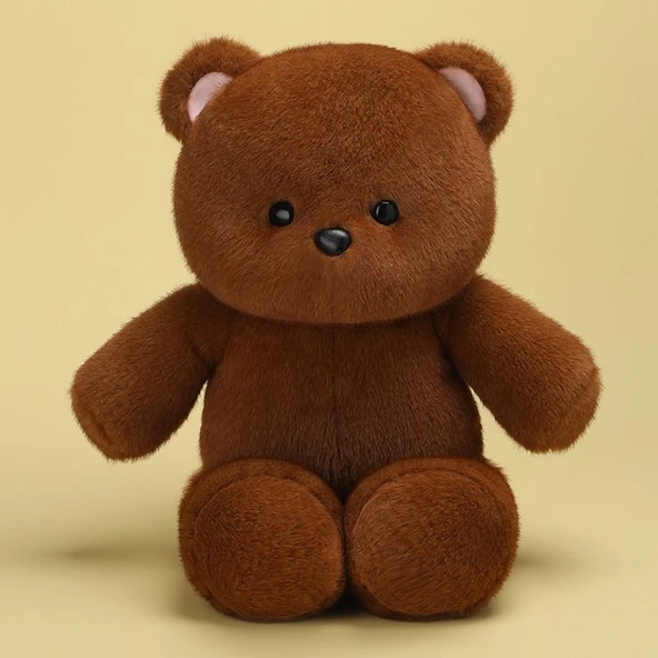 Peluş Oyuncak Ayı - Kahve Rengi - 45cm - 6