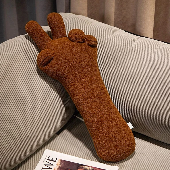 Yaratıcı El Yastık Peluş Oyuncak - Kahverengi-2 - 150cm