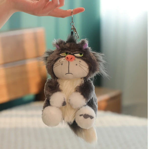 Lucifer Kedi Peluş Oyuncak Kolye - 20cm