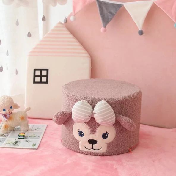 Çizgi Film Peluş Tabure Kuromi 30x21cm - 4