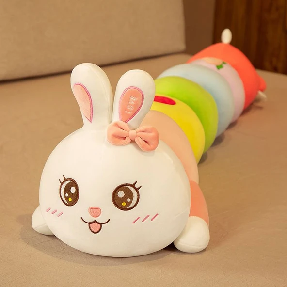 Tavşan Tırtıl Peluş Oyuncak - Tavşan - 115cm