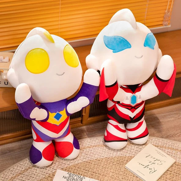Ultraman Sailuo (Zero) Peluş Oyuncak - 45cm - Resim 9