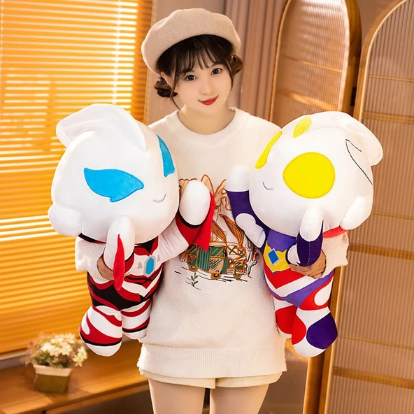 Ultraman Sailuo (Zero) Peluş Oyuncak - 45cm - Resim 6