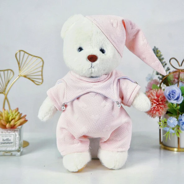 Peluş Oyuncak Bebek Kıyafeti - Erkek Takım Elbise (Bebek Dahil Değil) 40-50cm - 10