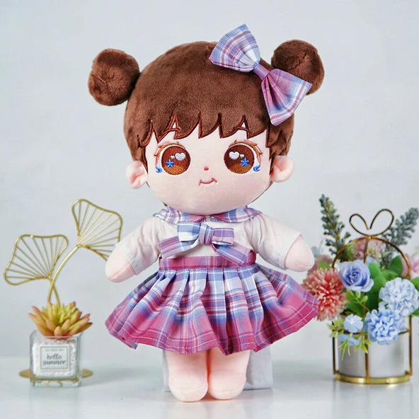 Peluş Oyuncak Bebek Kıyafeti - Erkek Bebek 40-50cm - 12