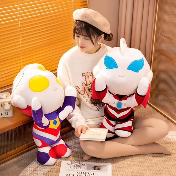 Ultraman Sailuo (Zero) Peluş Oyuncak - 45cm - Resim 4