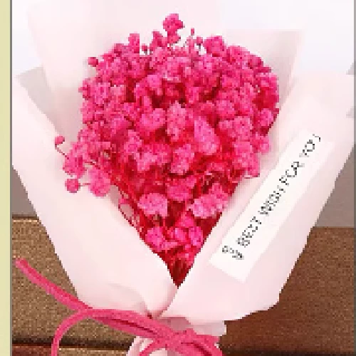 25cm Peluş Oyuncak Ayı - Çiçek Buketli