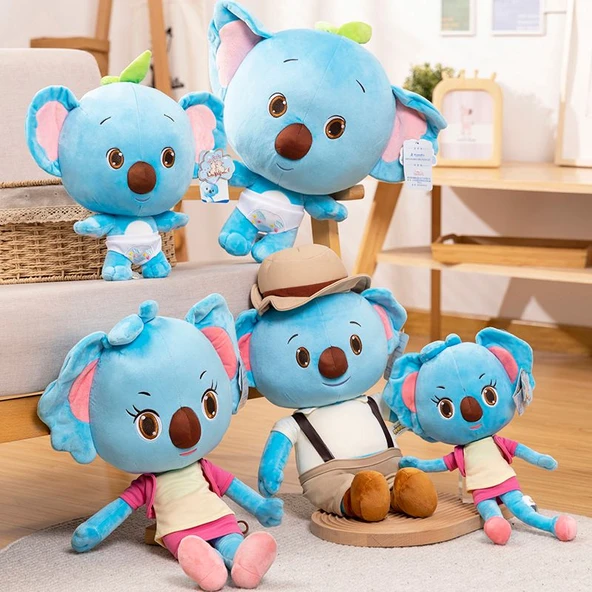 Peluş Koala Oyuncak - Koala Baba 40cm - 3