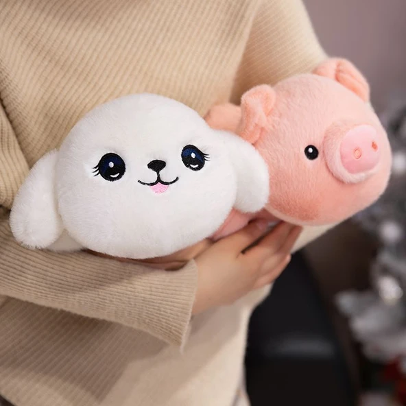 Sevimli Hayvan Peluş Oyuncak - Fil - 20cm - 6