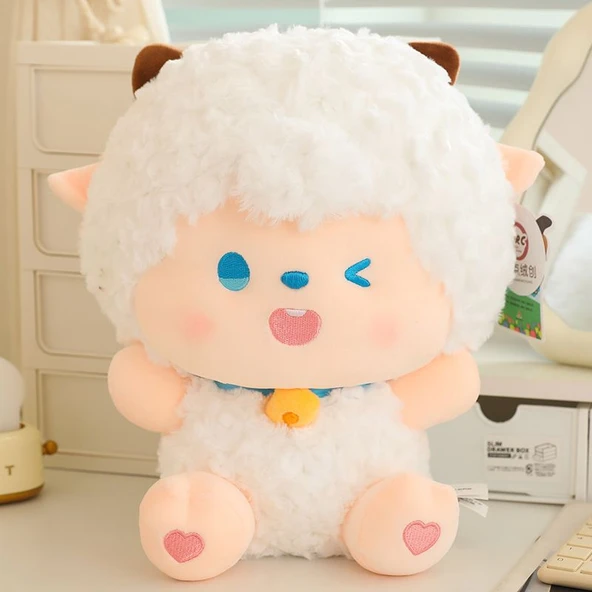 Sevimli Keçi Serisi Peluş Yastık - Xiyangyang 35cm