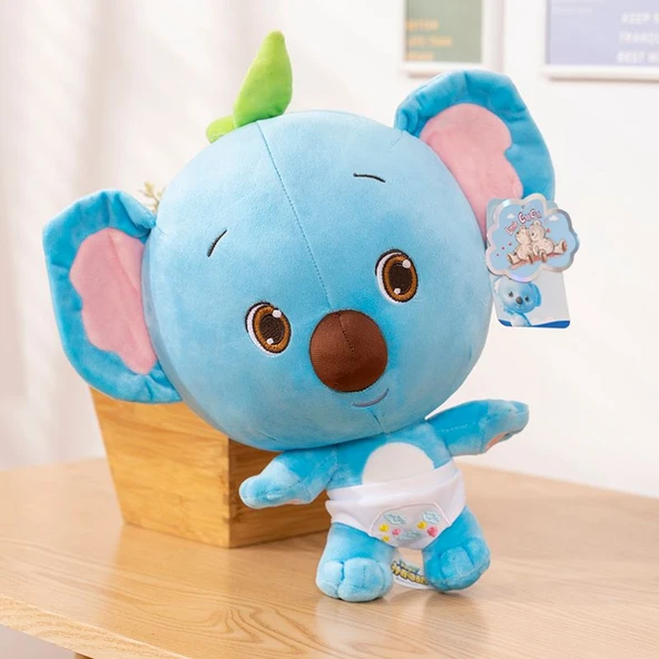 Peluş Koala Oyuncak - Koala Baba 40cm - 9