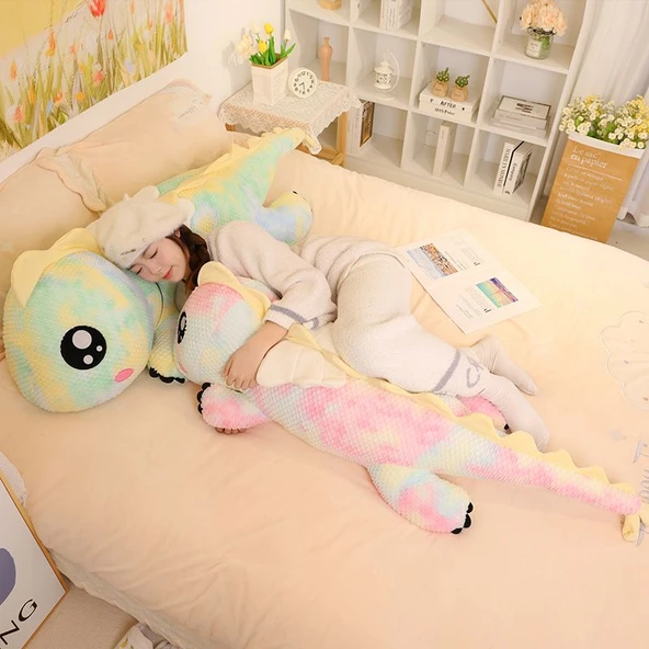 Mavi Bebek Ejderha Peluş Oyuncak - 170cm - 9