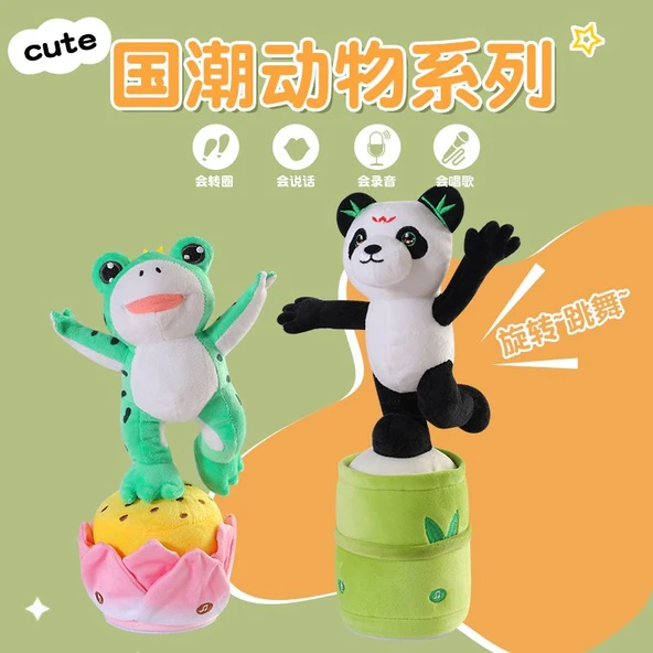 Şarjlı Peluş Oyuncak - Panda - Resim 2