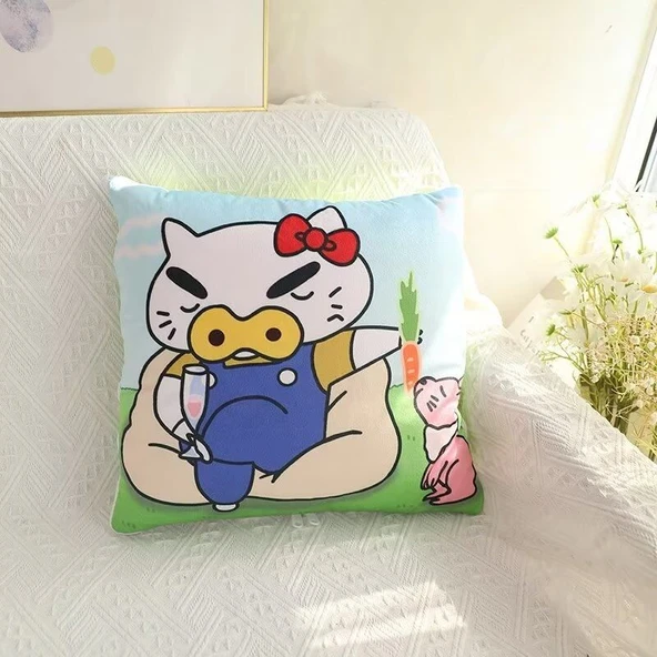 Crayon Shin-chan Bahar Serisi Klima Yorganı 2'si 1 Arada - Resim 4, 39x39cm - Resim 6