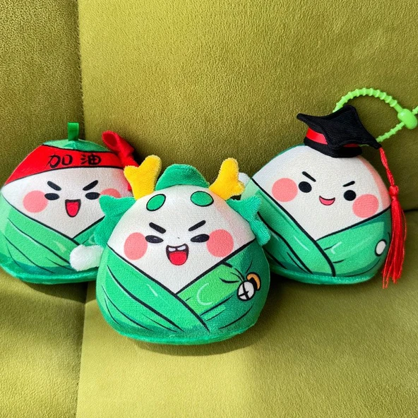 Duan Wu Festivali Zongzi Peluş Oyuncak - Lise Stili 25cm - 9