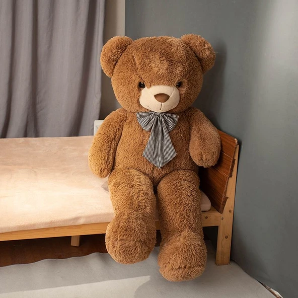 Bubble Ayıcık Peluş Oyuncak - Kahverengi - 140cm