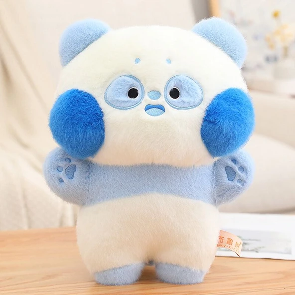 Peluş Ayıcık Oyuncak - Mavi, 40cm