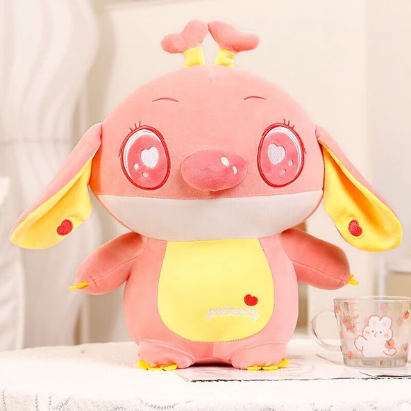 Stitch Peluş Oyuncak - Pembe - 30cm