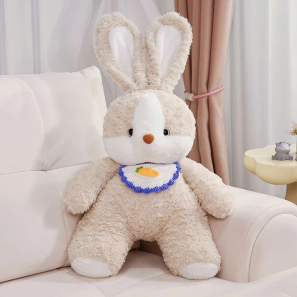 Önlük Tavşan Peluş Oyuncak - 55cm