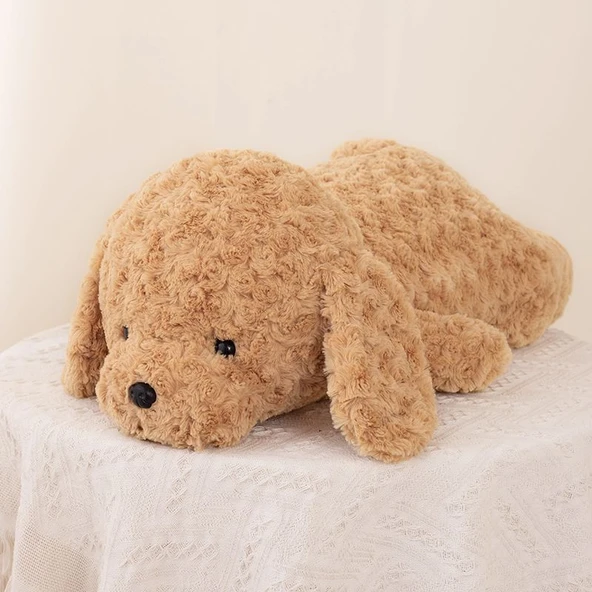 Peluş Köpek Oyuncak - Kahverengi - 85cm