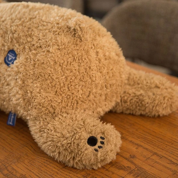 Kahverengi Peluş Kutup Ayısı Oyuncak - 100cm - 6