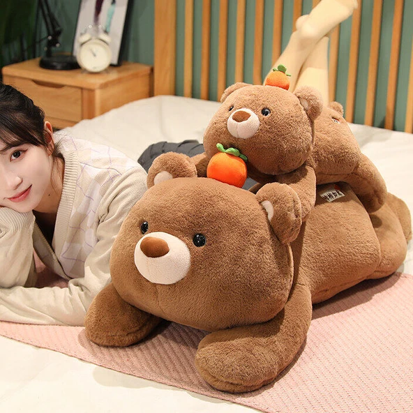 Peluş Oyuncak Yastık - Yatar Model-2 - 70cm