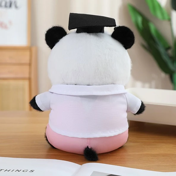 Buketli Peluş Panda Oyuncak - Tek Boyut - 10