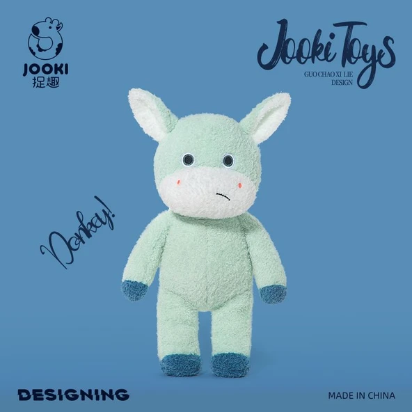 Tilki Peluş Oyuncak - İnatçı Eşek Bebek (Jue Lv Xiao Ou) - 25cm