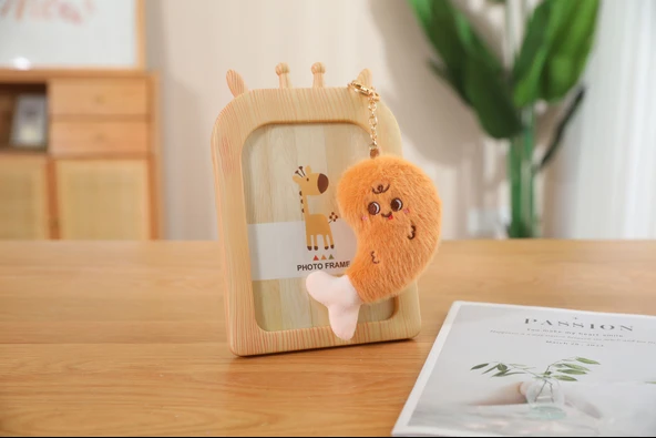 Tavuk Butu Peluş Anahtarlık - 14cm