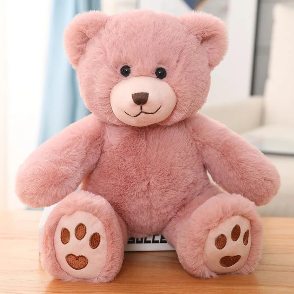 Peluş Oyuncak Ayıcık - Gri, 35cm - 3