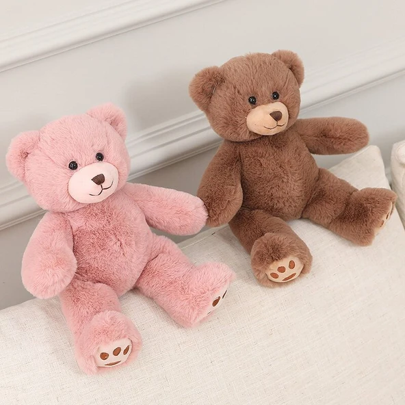 Peluş Oyuncak Ayıcık - Gri, 35cm - 11