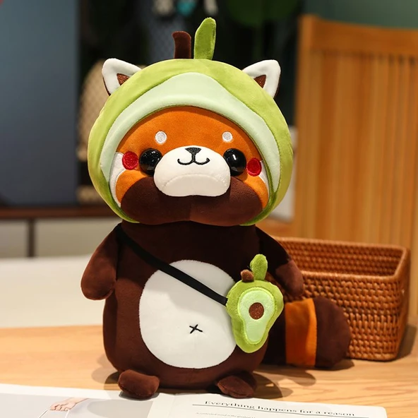 Rakun Peluş Oyuncak - Avokado Dönüşümü 40cm