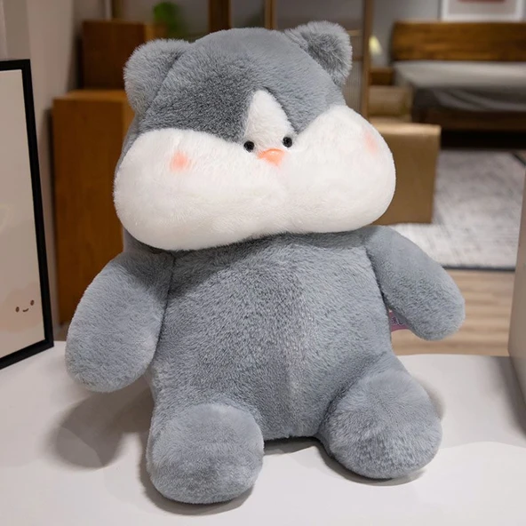 Yumuşak Kapibara Husky Peluş Oyuncak - Husky 45cm